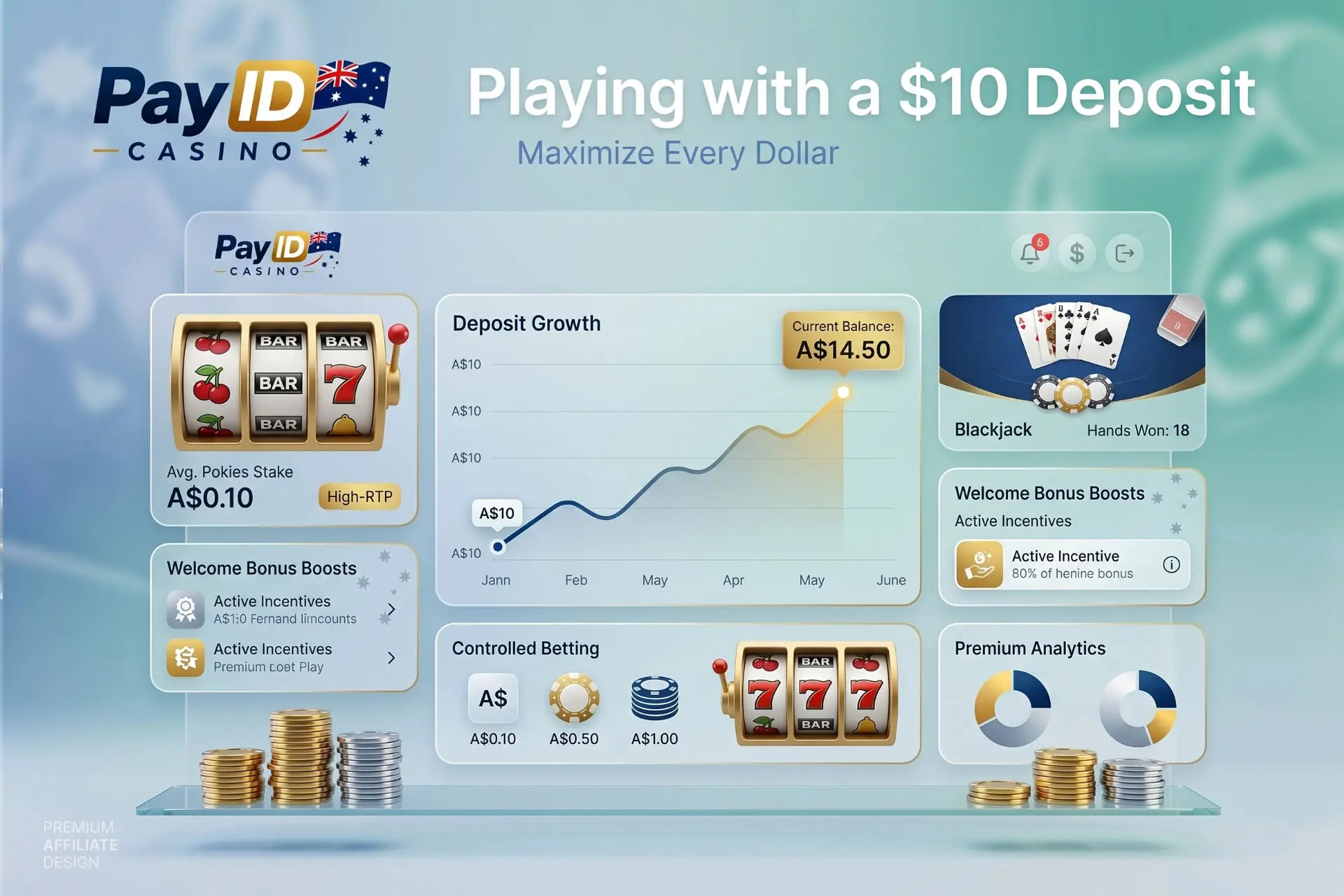 Strategies for managing a small bankroll at PayID casinos