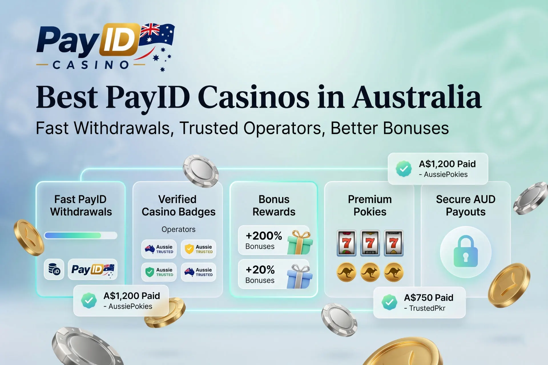 PayID withdrawal casino summary focused on speed and reliability