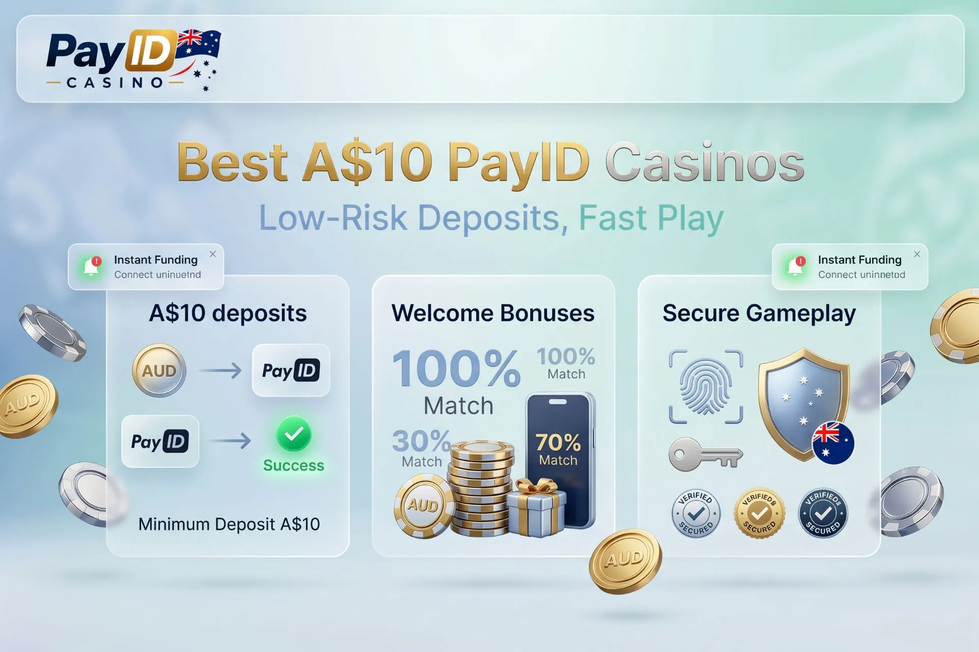 $10 PayID casino overview for Australian low-budget players